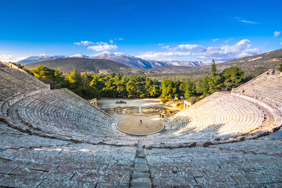 Explore Messinia-Epidaurus ancient theatre