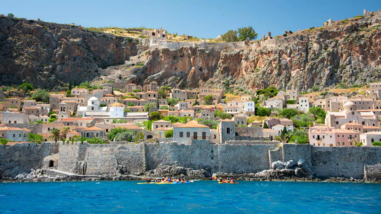 Explore Messinia- Monemvasia's fortified medieval town